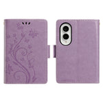 For Samsung Galaxy Z Fold8 Case Butterfly Flower Imprinted Leather Phone Cover
