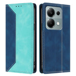For Xiaomi Redmi 17 5G / Xiaomi Redmi 17 4G Leather Case Skin Touch Color Splicing RFID Blocking Wallet Stand Phone Cover