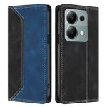 For Xiaomi Redmi 17 5G / Xiaomi Redmi 17 4G Leather Case Skin Touch Color Splicing RFID Blocking Wallet Stand Phone Cover