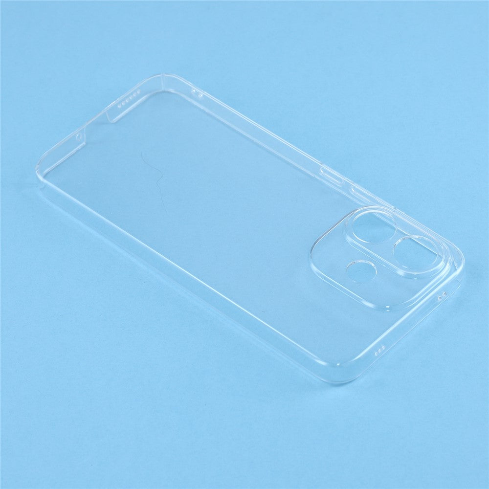 For Xiaomi Redmi Note 17 4G (Global) / Note 17 5G (Global) / Note 17 (India / China) 5G Case Shock-Absorption Hard PC Phone Cover Transparent (Precise Lens Cutouts)