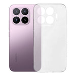 For Xiaomi 17T Case Shock-Absorption Hard PC Phone Cover Transparent (Precise Lens Cutouts)