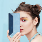 For Huawei nova 16 5G Leather Case Skin Touch Color Splicing RFID Blocking Wallet Stand Phone Cover