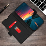 For Huawei nova 10 SE 4G PU Leather Dual Magnetic Clasp Flip Phone Case Stand Card Holder Protective Cover