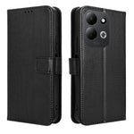 For Xiaomi Redmi 17 5G / Xiaomi Redmi 17 4G Leather Wallet Case with Strap Diamond Texture Phone Cover