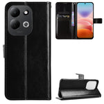 For Xiaomi Redmi 17 4G / 17 5G / Poco M8x 5G PU Leather Case with Strap Crazy Horse Texture Phone Wallet Cover