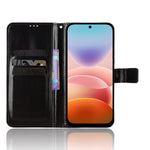 For Xiaomi Redmi 17 4G / 17 5G / Poco M8x 5G PU Leather Case with Strap Crazy Horse Texture Phone Wallet Cover