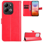 For Xiaomi Redmi 17 4G / 17 5G / Poco M8x 5G PU Leather Case with Strap Crazy Horse Texture Phone Wallet Cover