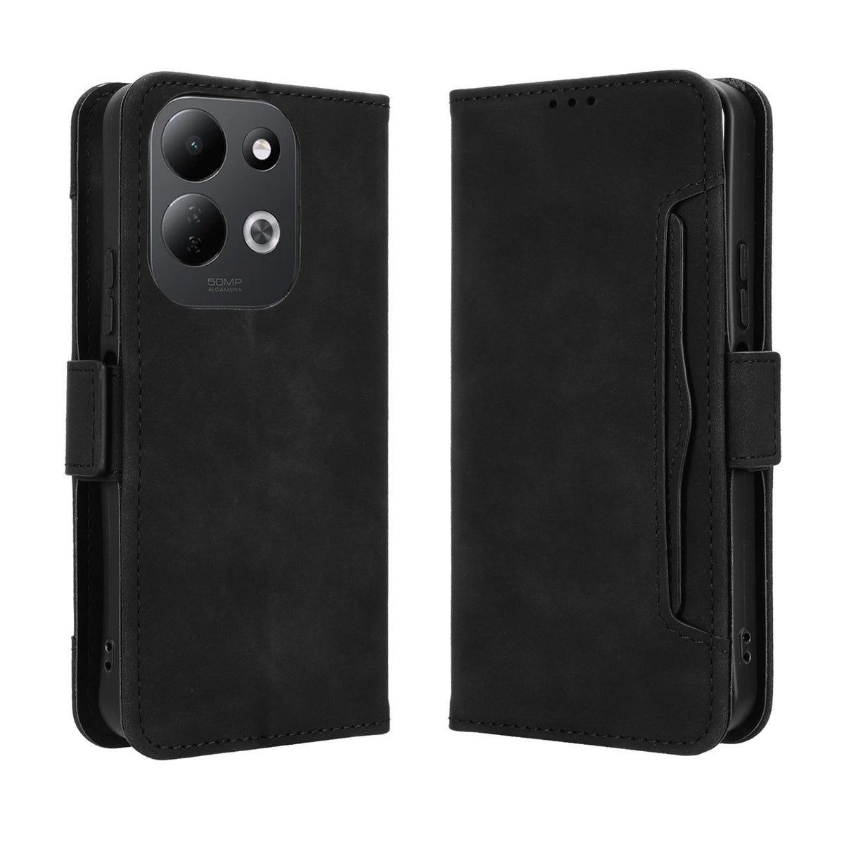 For Xiaomi Redmi 17 5G / Xiaomi Redmi 17 4G Leather Case Phone Wallet Cover with Multiple Card Slots
