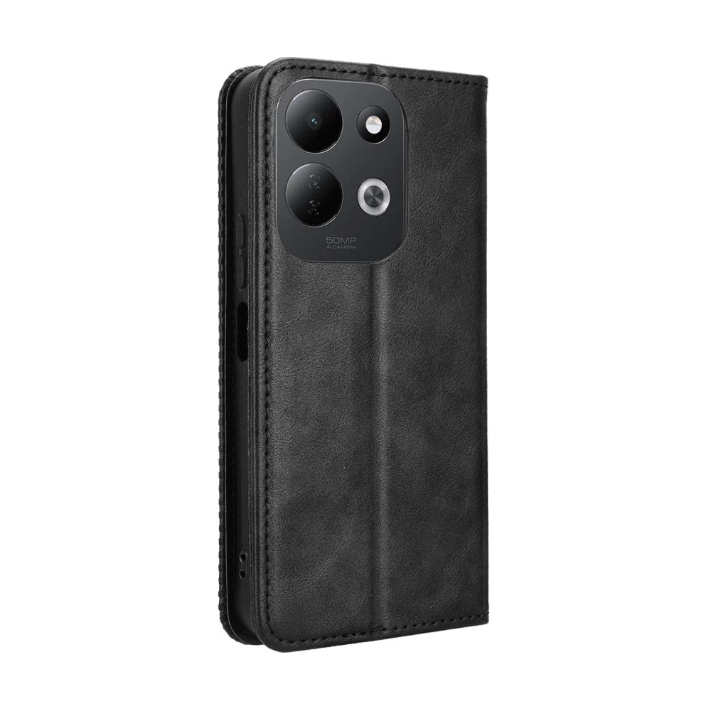 For Xiaomi Redmi 17 4G / 17 5G / Poco M8x 5G Leather Case Wallet Stand Retro Texture Phone Cover