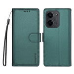 BETOPNICE for Xiaomi Poco C85 4G (171mm) / Xiaomi Redmi 15R 5G / Xiaomi Redmi 15C 4G (Global) (171mm) 006 Case RFID Blocking Wallet Stand Leather Phone Cover with Wrist Strap