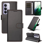 BETOPNICE för Xiaomi Redmi 15 5G (EU) (171 mm) / Xiaomi Redmi 15 4G (EU) (171 mm) 006-skal RFID-blockerande plånboksfodral i läder med handledsrem