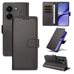 BETOPNICE for Xiaomi Poco X8 Pro 5G / Xiaomi Redmi Turbo 5 5G 006 Case RFID Blocking Wallet Stand Leather Phone Cover with Wrist Strap
