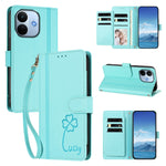 For Xiaomi Redmi Note 17 Pro Max 5G / Xiaomi Redmi Note 17 Pro+ 5G Wallet Case 9 Card Slots Lucky Clover Imprint Leather Phone Cover with Wrist Strap