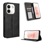 For Xiaomi Redmi Note 17 Pro+ 5G / 17 Pro Max 5G Leather Case Wallet Stand Retro Texture Phone Cover