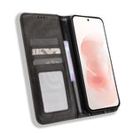 For Xiaomi Redmi Note 17 Pro+ 5G / 17 Pro Max 5G Leather Case Wallet Stand Retro Texture Phone Cover