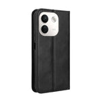 For Xiaomi Redmi Note 17 Pro+ 5G / 17 Pro Max 5G Leather Case Wallet Stand Retro Texture Phone Cover