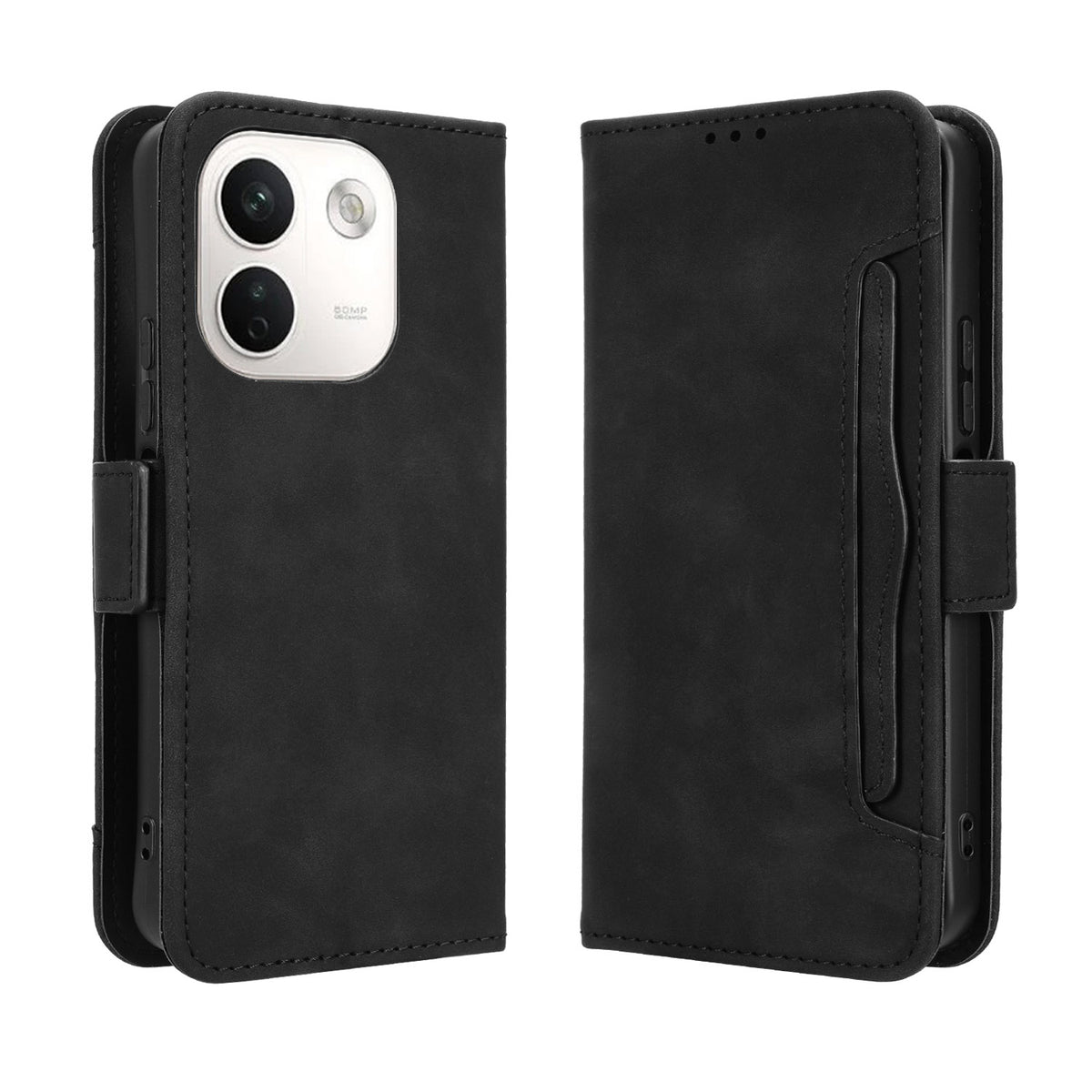 For Xiaomi Redmi Note 17 Pro+ 5G / 17 Pro Max 5G Leather Case Phone Wallet Cover with Multiple Card Slots