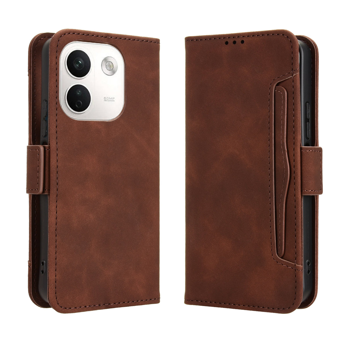 For Xiaomi Redmi Note 17 Pro+ 5G / 17 Pro Max 5G Leather Case Phone Wallet Cover with Multiple Card Slots
