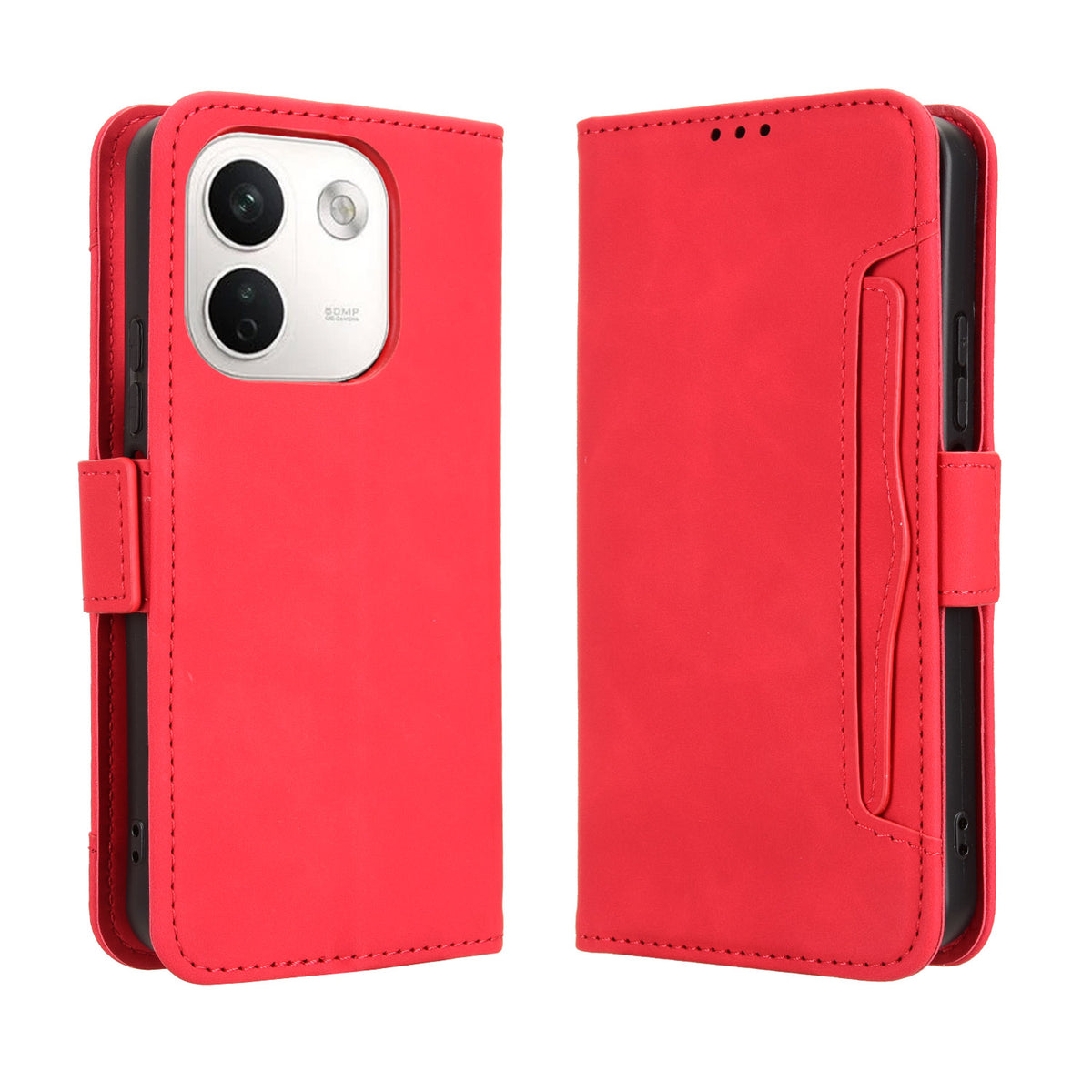 For Xiaomi Redmi Note 17 Pro+ 5G / 17 Pro Max 5G Leather Case Phone Wallet Cover with Multiple Card Slots
