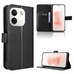 For Xiaomi Redmi Note 17 Pro+ 5G / 17 Pro Max 5G Leather Wallet Case with Strap Diamond Texture Phone Cover