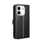 Xiaomi Redmi Note 17 Pro+ 5G / Note 17 Pro Max 5G / Poco X8 Power 5G PU-läderskal med rem Crazy Horse Texture Phone Fold Cover