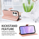 For Honor 600 Smart 5G / X7e Plus 5G Case with Wrist Strap RFID Blocking Wallet Cowhide Texture Leather Phone Cover