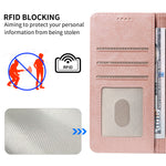For Honor 600 Smart 5G / X7e Plus 5G Case with Wrist Strap RFID Blocking Wallet Cowhide Texture Leather Phone Cover