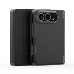 DUX DUCIS for iPhone Fold Fort Series PU Leather Flip Phone Cover with Card Slot