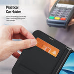 DUX DUCIS for iPhone Fold Fort Series PU Leather Flip Phone Cover with Card Slot
