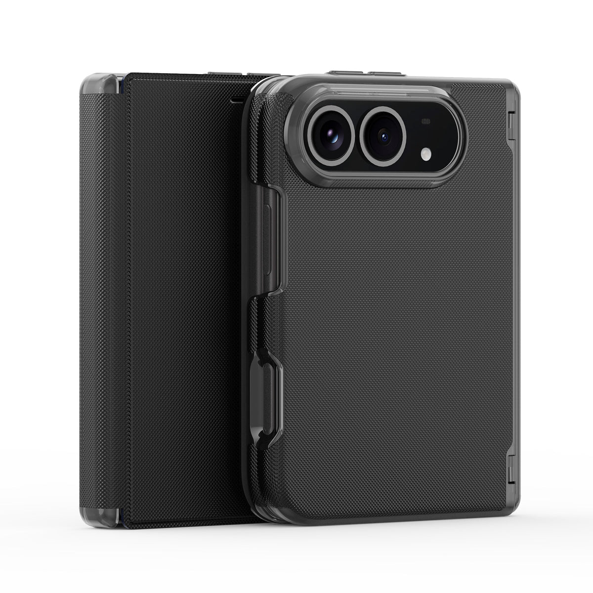 DUX DUCIS for iPhone Fold Fort Series PU Leather Flip Phone Cover with Card Slot