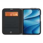 DUX DUCIS for iPhone Fold Fort Series PU Leather Flip Phone Cover with Card Slot