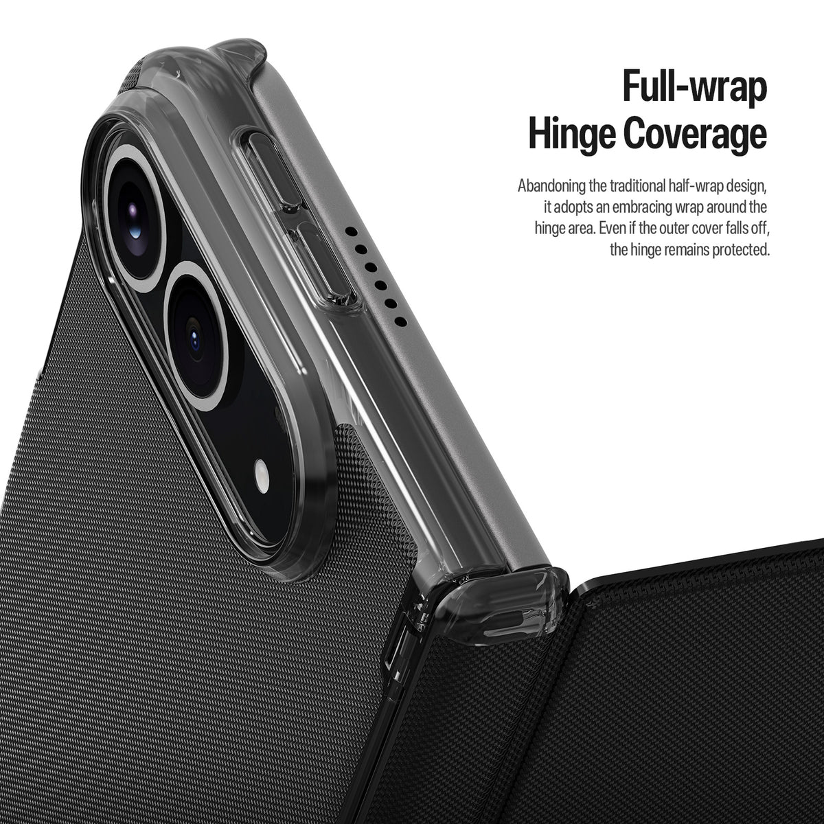 DUX DUCIS for iPhone Fold Fort Series PU Leather Flip Phone Cover with Card Slot