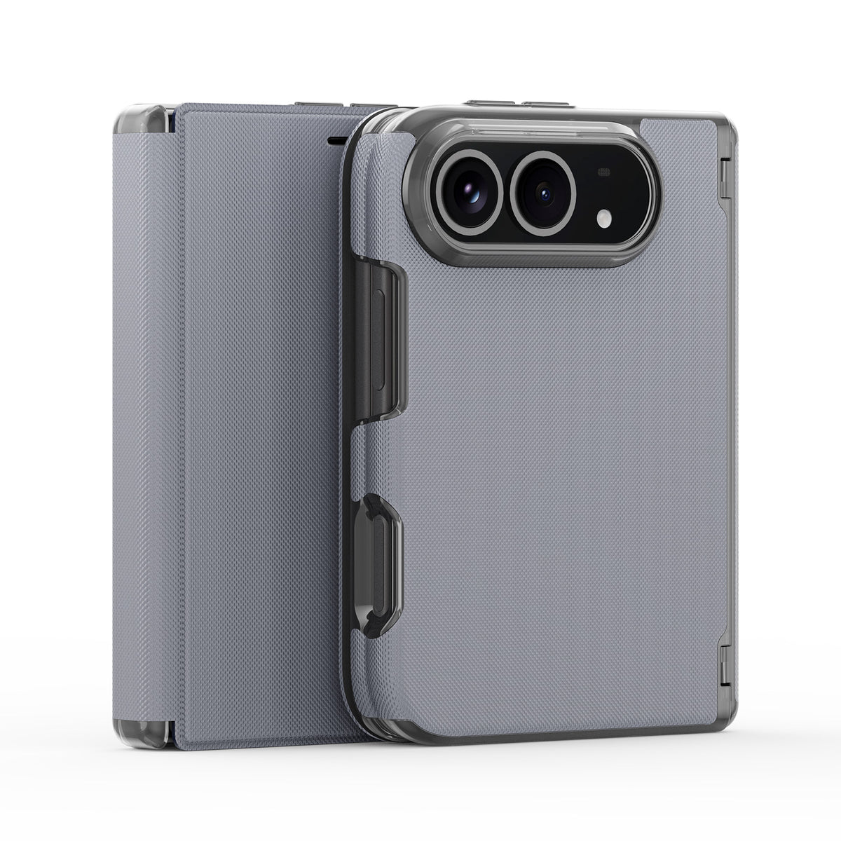DUX DUCIS for iPhone Fold Fort Series PU Leather Flip Phone Cover with Card Slot