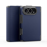 DUX DUCIS for iPhone Fold Fort Series PU Leather Flip Phone Cover with Card Slot
