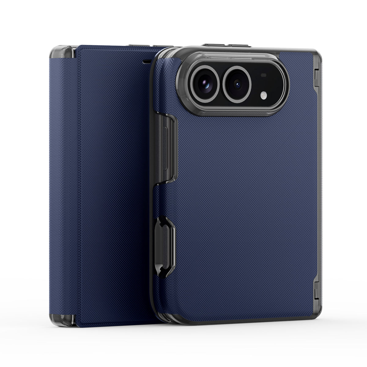 DUX DUCIS for iPhone Fold Fort Series PU Leather Flip Phone Cover with Card Slot
