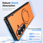 For Samsung Galaxy Z Fold7 5G / Galaxy Z Fold8 Ultra Magnetic Case Rotating Kickstand TPU + PC Phone Cover