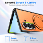 For Samsung Galaxy Z Fold7 5G / Galaxy Z Fold8 Ultra Magnetic Case Rotating Kickstand TPU + PC Phone Cover
