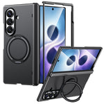 Til Samsung Galaxy Z Fold7 5G / Galaxy Z Fold8 Ultra Magnetisk Cover Roterende Støtteben TPU + PC Telefoncover