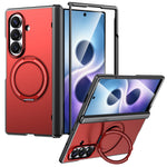 For Samsung Galaxy Z Fold7 5G / Galaxy Z Fold8 Ultra Magnetic Case Rotating Kickstand TPU + PC Phone Cover