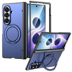 For Samsung Galaxy Z Fold7 5G / Galaxy Z Fold8 Ultra Magnetic Case Rotating Kickstand TPU + PC Phone Cover