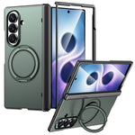 For Samsung Galaxy Z Fold7 5G / Galaxy Z Fold8 Ultra Magnetic Case Rotating Kickstand TPU + PC Phone Cover