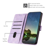 For Xiaomi Redmi 17 4G / 17 5G Leather Case Imprinted Triangle Phone Cover with Hand Strap