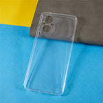 For Oppo Reno8 Lite 5G Protective Phone Cover, Back Protector Slim TPU Transparent Clear Phone Case
