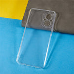For Oppo Reno8 Lite 5G Protective Phone Cover, Back Protector Slim TPU Transparent Clear Phone Case
