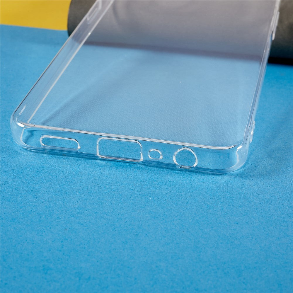 For Oppo Reno8 Lite 5G Protective Phone Cover, Back Protector Slim TPU Transparent Clear Phone Case
