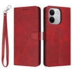 For Xiaomi Redmi Note 17 Pro+ 5G  /  Redmi Note 17 Pro Max 5G Wallet Case Flip Stand Calf Texture PU Leather Phone Cover with Strap