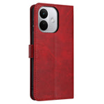 Xiaomi Redmi Note 17 Pro 5G Plånboksfodral Flip Stand Kalvtextur PU-läder mobilskal med rem