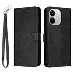 Xiaomi Redmi Note 17 Pro 5G Plånboksfodral Flip Stand Kalvtextur PU-läder mobilskal med rem