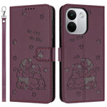 For Xiaomi Redmi Note 17 Pro+ 5G  /  Redmi Note 17 Pro Max 5G Wallet Case Cats Imprint Leather Phone Cover with Strap