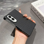 For Samsung Galaxy Z Fold8 Case Crocodile Pattern PU Leather + PC Dual Hinge Shockproof Phone Cover